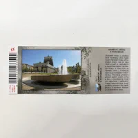 Turistická nálepka — Náměstí Jiřího z&nbsp;Poděbrad 